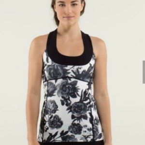 Lululemon Black and White Tank